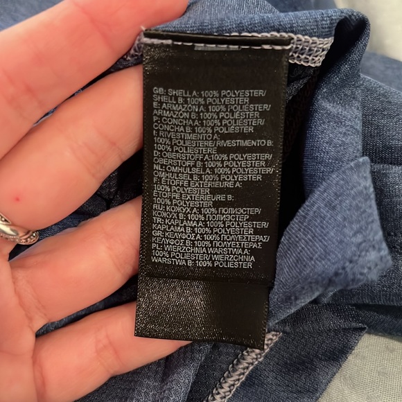 NWT The North Face Mens Blue Short Sleeve Shirt Size XL - Picture 12 of 14